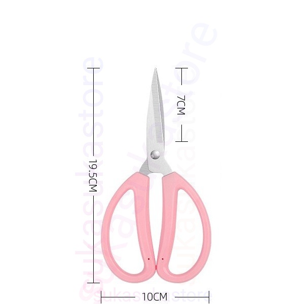 Gunting Serbaguna Big Size Multifungsi Gagang Bulat Unik Warna Pastel  / Gunting Kodok Tailor Scissors