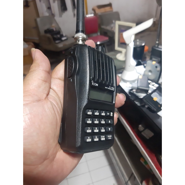 Ht Icom V80 Original VHF  136.000 sd 174.000Mhz Bekas Fisik Mulus Pt eli Icom Ic v80 Normal Mantab