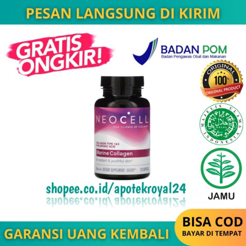 NEOCELL MARINE COLLAGEN + HYALURONIC ACID & VITA-MINERAL YOUTH ORIGINAL