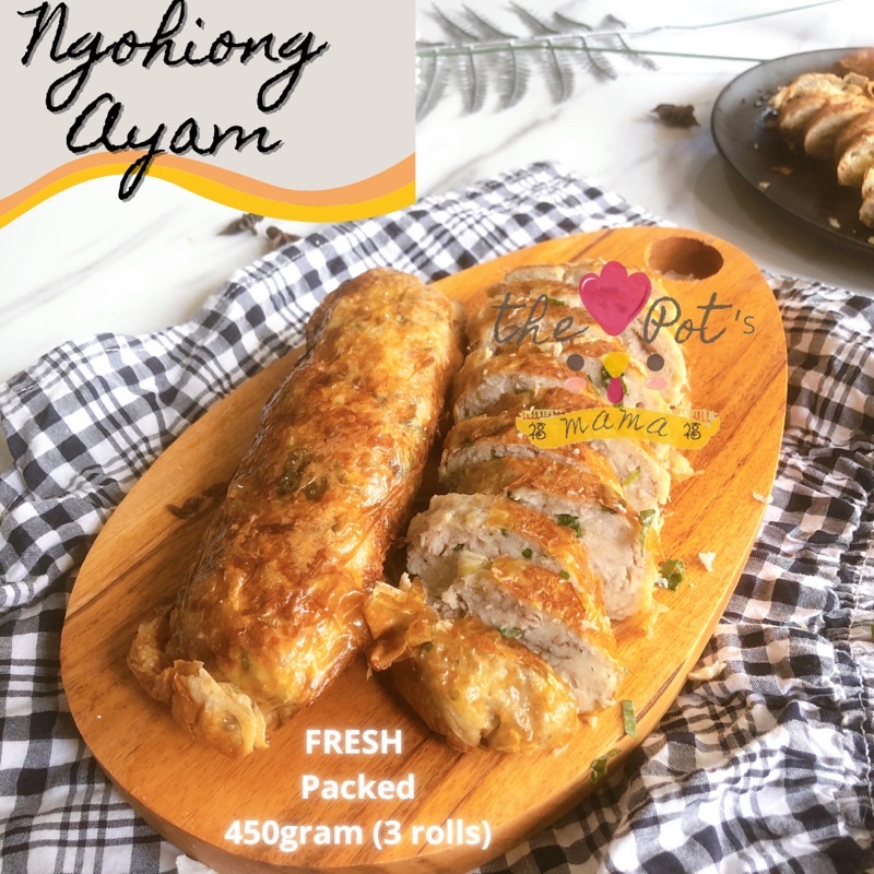 

Ngohyong Hekeng Ayam 100% Halal / Ngohyong Ayam