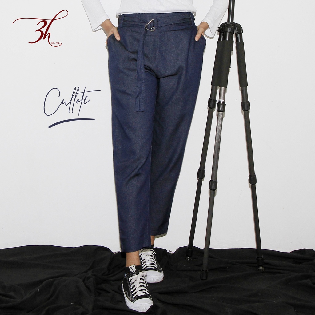 3H Jenner Celana Kulot Panjang Wanita MJ.08