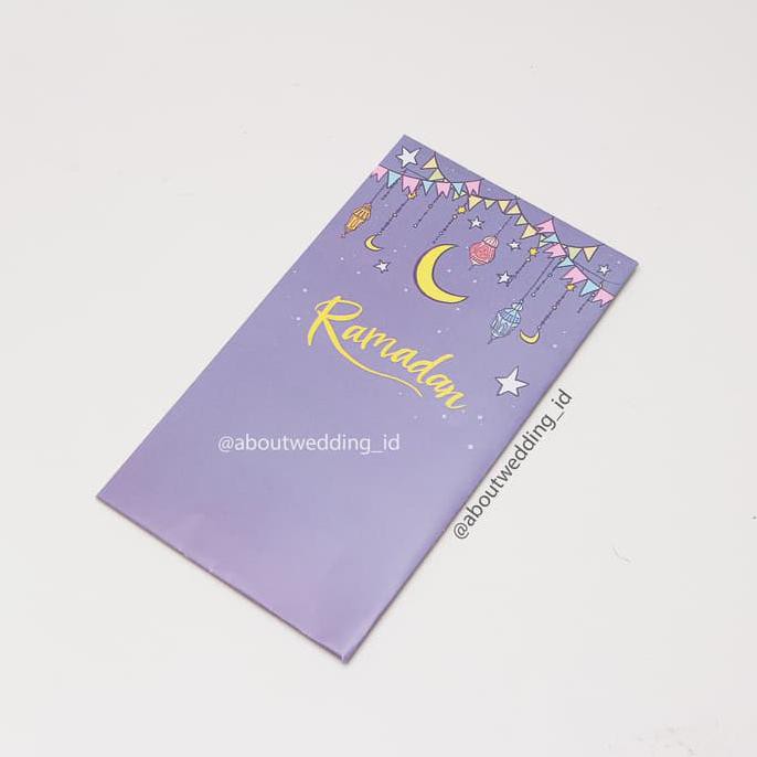 

Buruan Beli Angpao Lebaran Eid Mubarak Ungu Isi 6, Amplop Angpau Idul Fitri