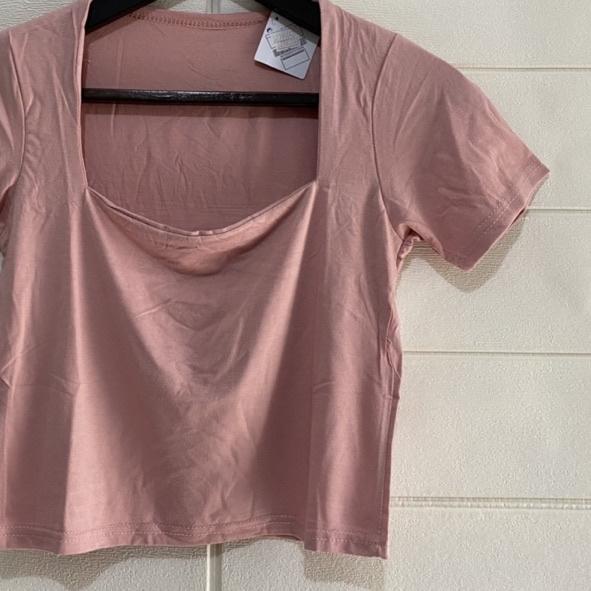 ♙ pendek rayon polos wanita/atasan terbaru/kaos murah/pakaian wanita/ ➳