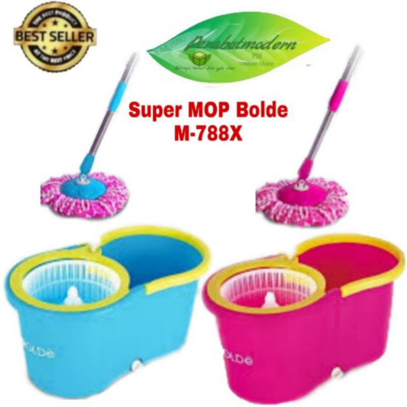 BOLDE Super MOP type M-777X+/Unicorn(Botol Sabun + Drainase)