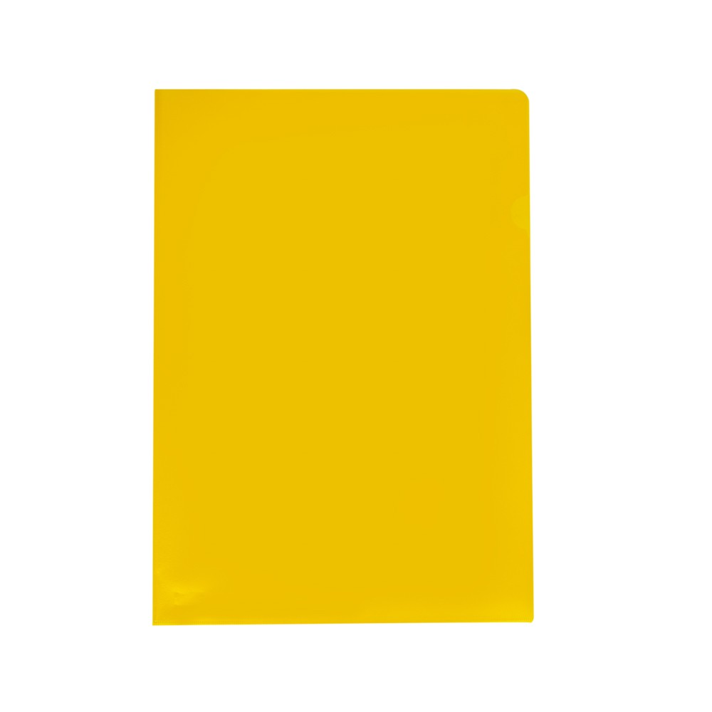 

[Zada] Bantex Folder Plastic Folio 0,11mm Non Skid Yellow 2245 06
