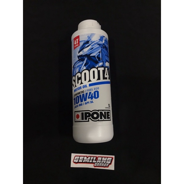 oli mesin 4tak matic 5w40 ipone 1liter