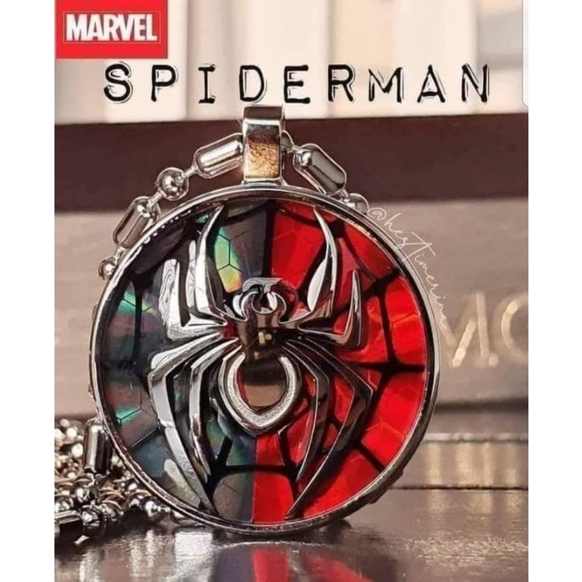 PENDANT MCI KALUNG KESEHATAN  MARVEL SERIES SPIDERMAN ORIGINAL BERGARANSI