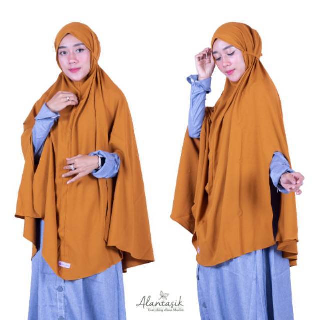 ALANTASIK Jilbab Jumbo ALENA HIJAB INSTAN JUMBO HANDSLLIT GR.7