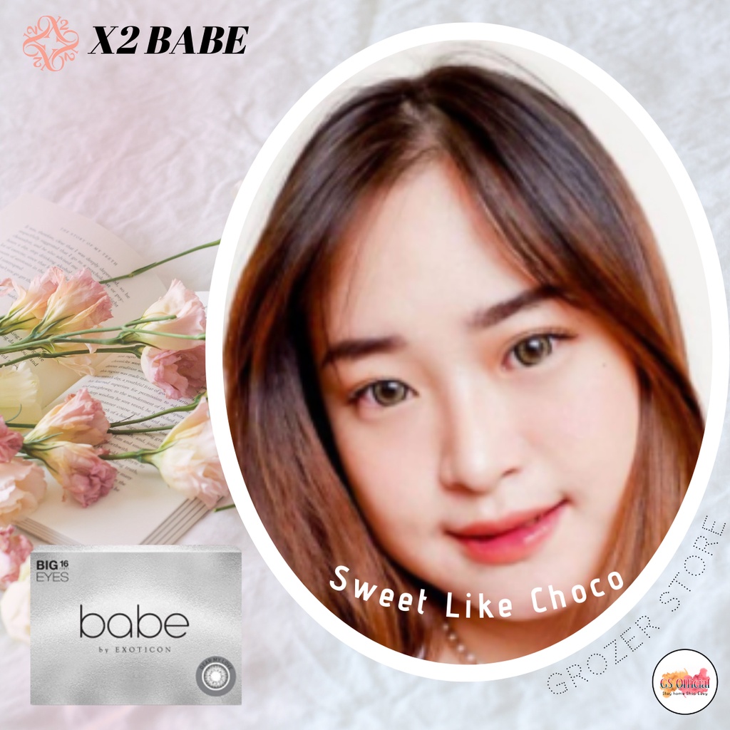 SOFTLENS X2 BABE BIG EYES MINUS 3.25 sd 6.00