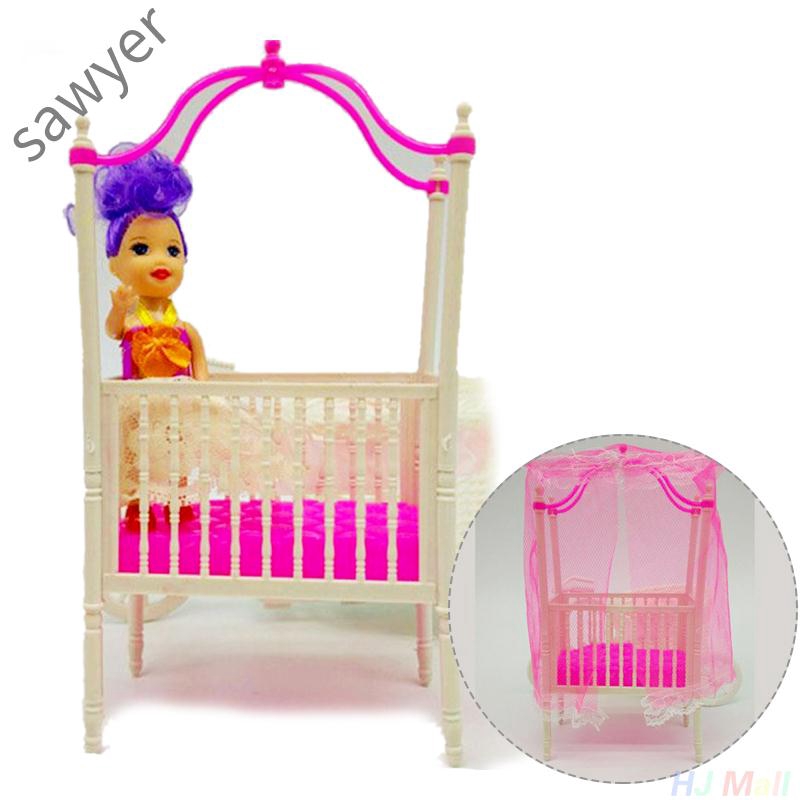 barbie doll crib