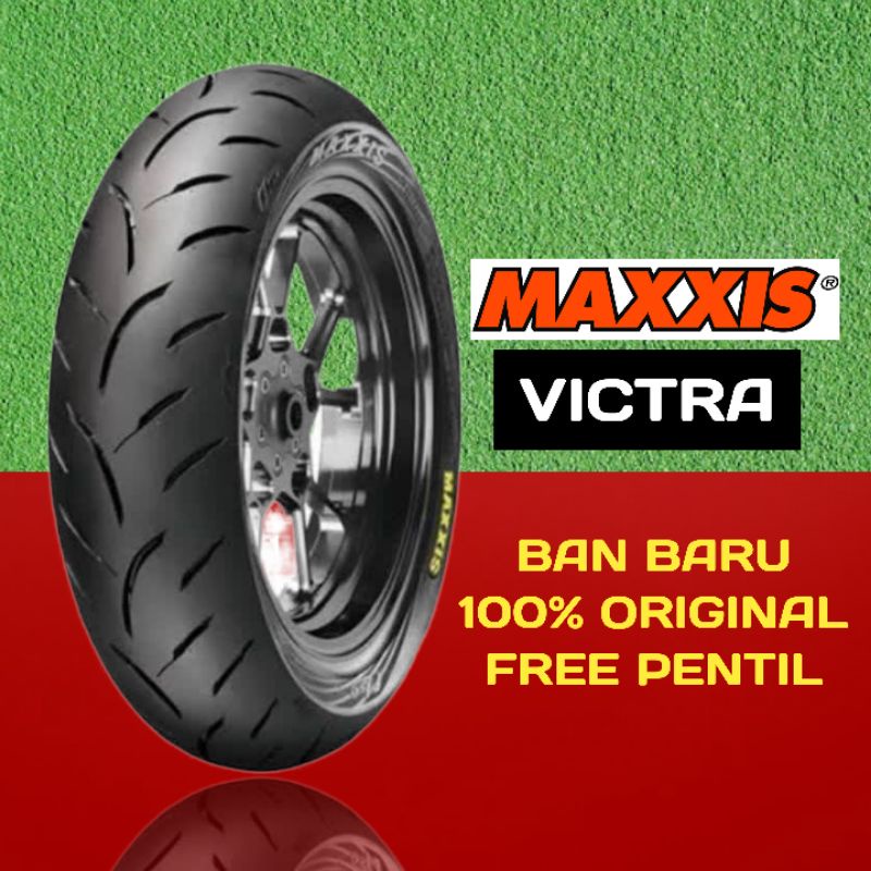 BAN TUBLES MATIC MAXXIS VICTRA S98ST 100/90-14 GRATIS PENTIL, BAN BARU 100% ORIGINAL