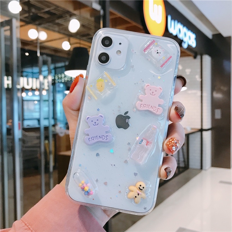 Cute Case 3D Realme 9 Pro Plus 8 7 6 5 4 3 2 C31 C35 C11 C17 C15 C21 C25 C20 Gt Master Neo 2 8i Narzo 20 30a 50 X XT 5i 7i