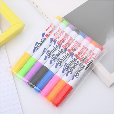 

MAINAN Spidol Warna Ajaib / Spidol Gambar mengapung di air / Magic marker floating pen water / spidol anak kreasi menggambar isi 8 pcs BISA COD