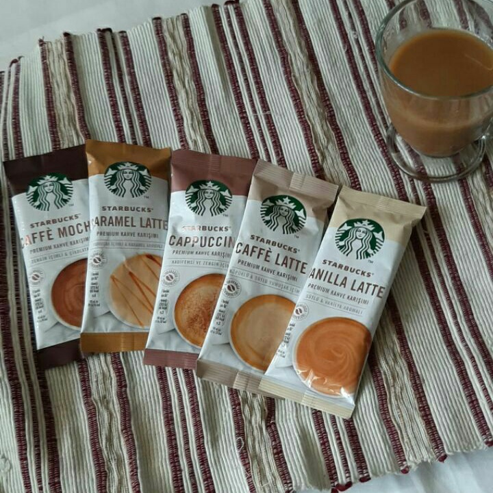 

Ready Starbucks Coffee Sachet ORI Turki