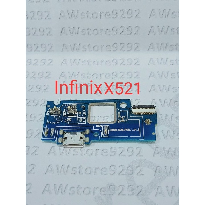 Fleksibel Flexibel Flexible Papan PCB Konektor Connector Charger Infinix Hot S X521