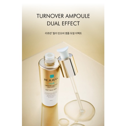 [Ready] REJURAN DOT DUAL PDRN Turnover Ampoule Dual Effect 30ml GOLD Turnover Active Cream 50ml