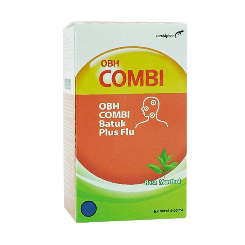 OBH Combi Batuk Plus Flu 100 ML Rasa Menthol 60 ML Sirup