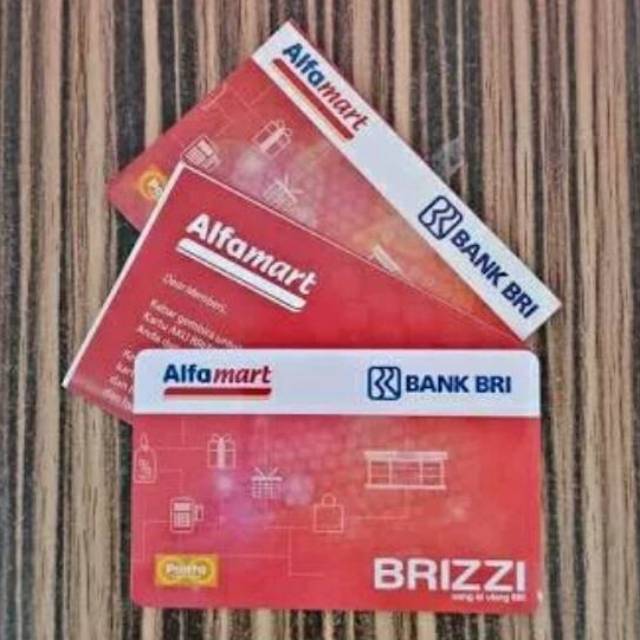 BRIZZI BRI edisi Alfamart /Like eMoney eTOLL Tapcash or Flazz