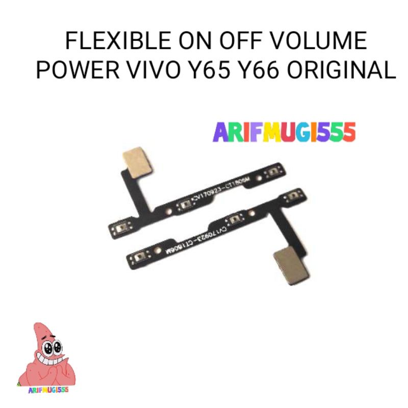 FLEXIBLE FLEXIBEL TOMBOL ON OFF VOLUME POWER VIVO Y65 Y66 ORIGINAL