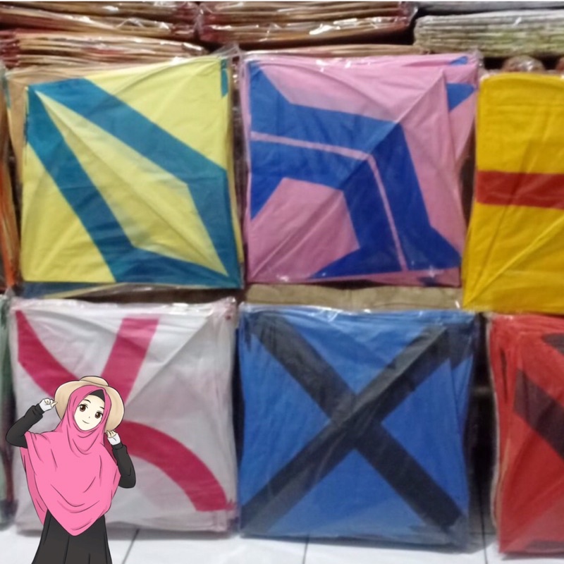 Grosir Layangan Layang Layang Kertas Pulas Super Adu Harga Murah 100pcsKL Pabrik Bagus Bandung Barat