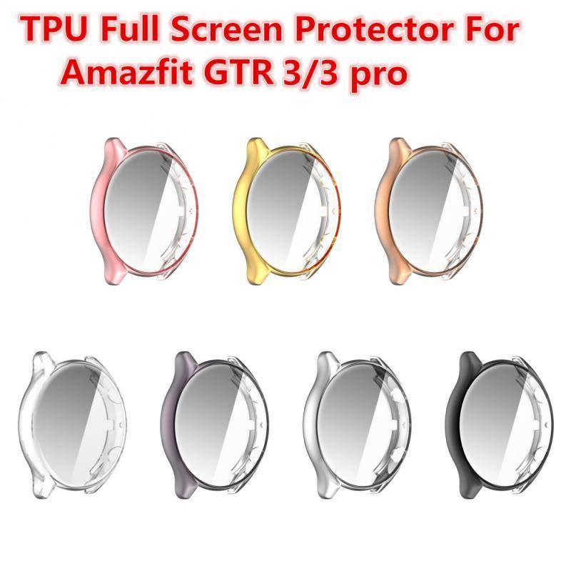 3d Tempered Glass Pelindung Layar Smartwatch Huami Amazfit Gtr 2 2e 3 Pro Amazfit Gtr2 Gtr2E Gtr3 Pro