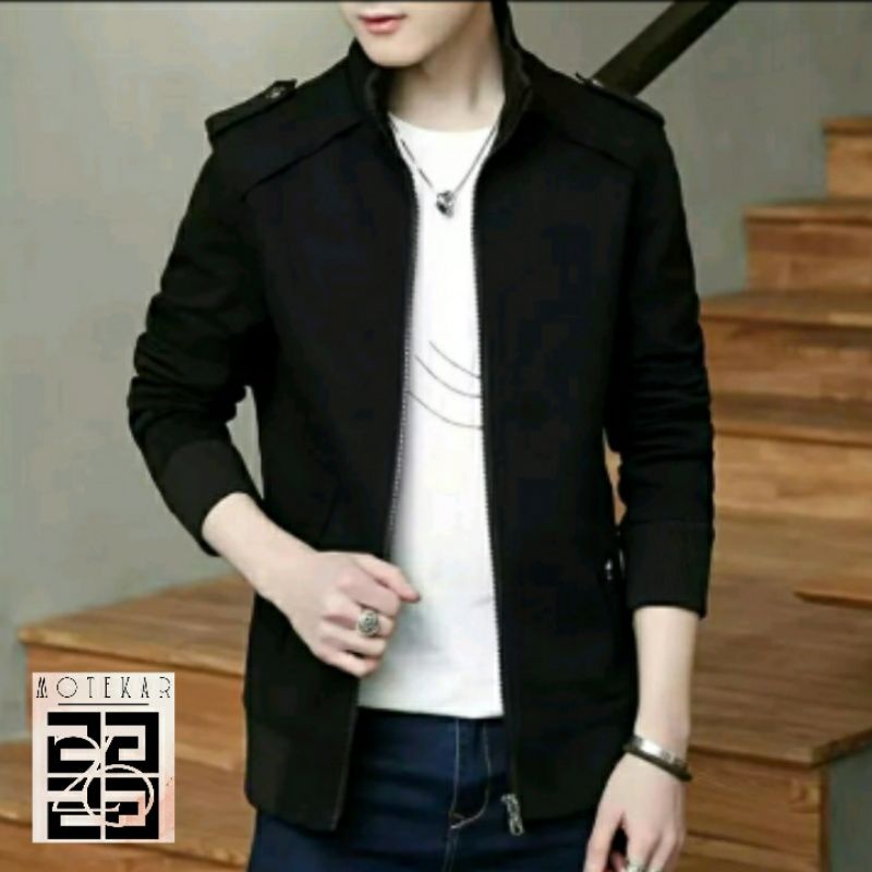 Jaket Fasion Pria / Jaket Semi Korea / Jaket Casual