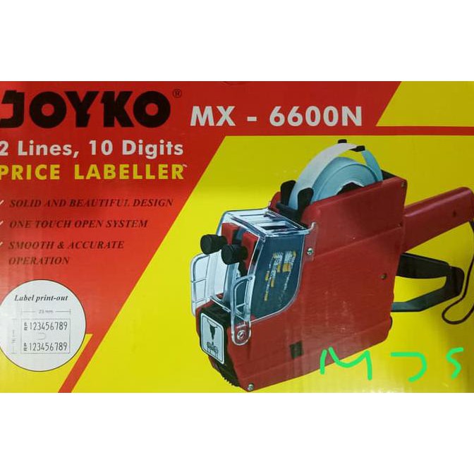 

Mesin Label Harga JOYKO 2 Baris 6600N
