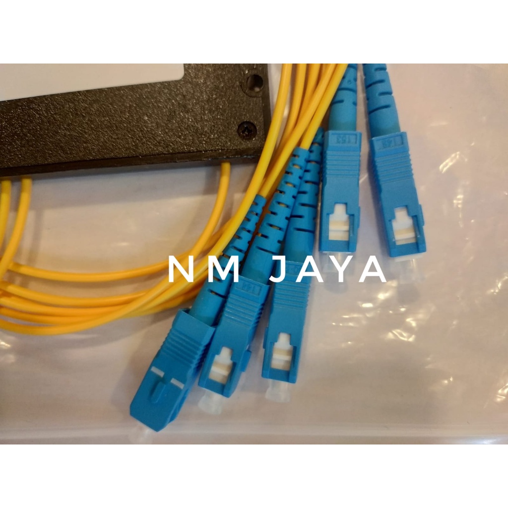 Passive Splitter 1:4 PLC Splitter 1:4 SC UPC Fiber Optik 2.0mm 0.8mtr