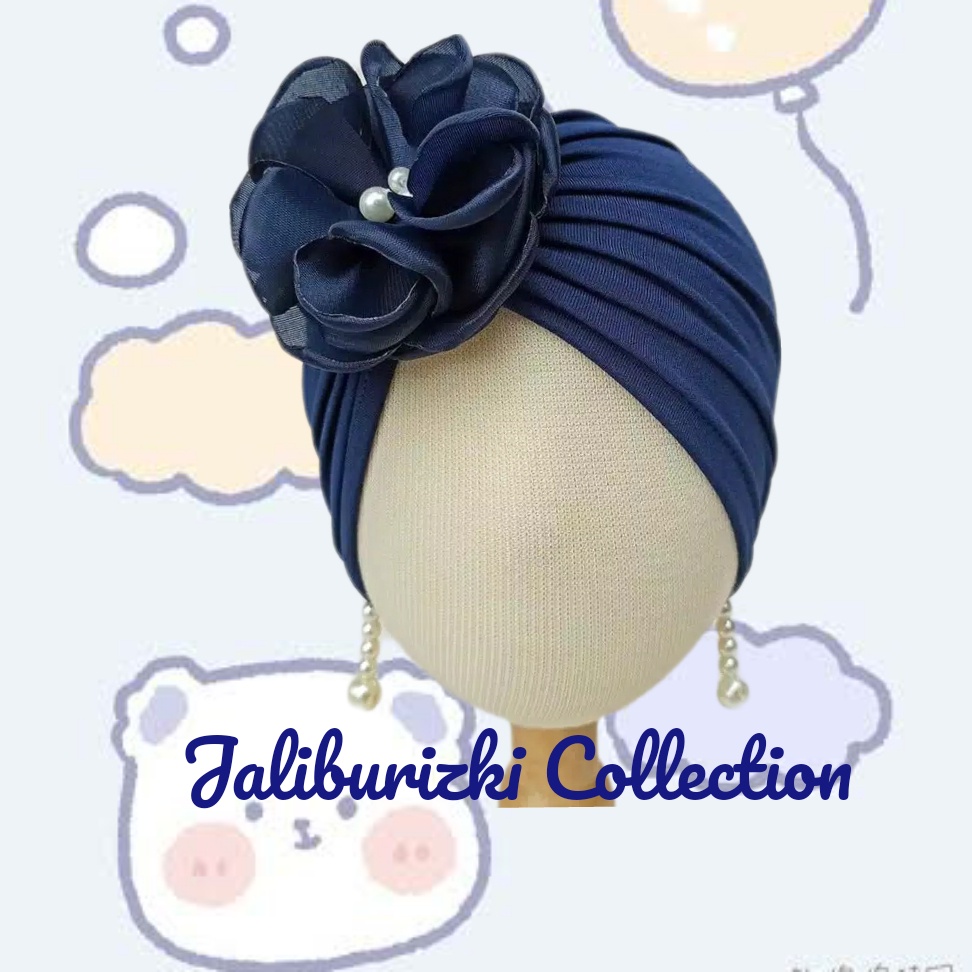 TURBAN JELITA/Turban bayi/Turban Bunga/Ciput bunga/Ciput anak/Topi anak