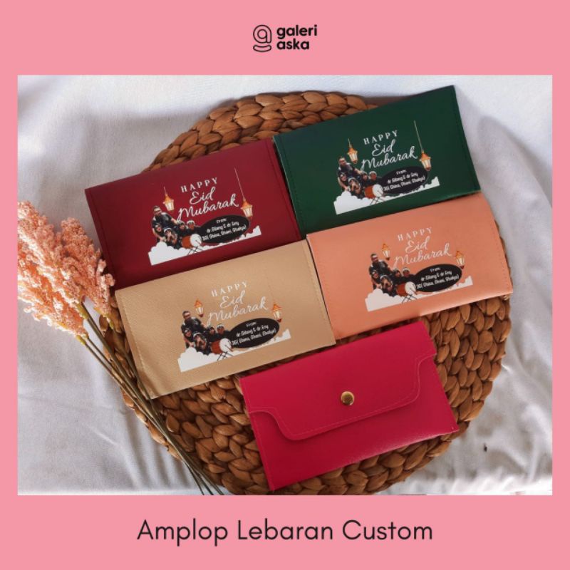 

(50pcs) Amplop Lebaran Custom