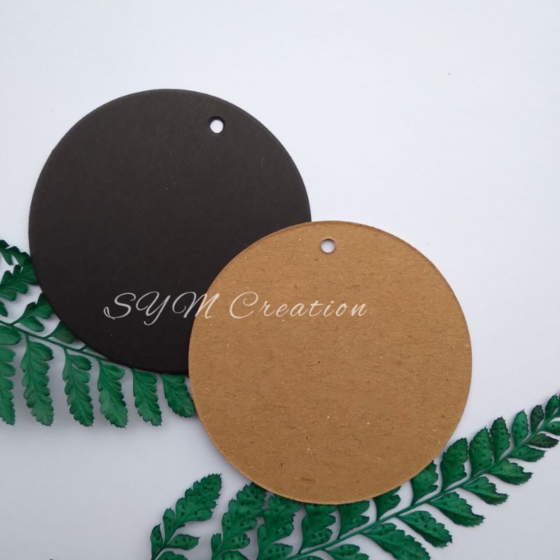 

Hangtag Polos | BLANK HANGTAG | Hangtag Kraft/Karton READY STOK
