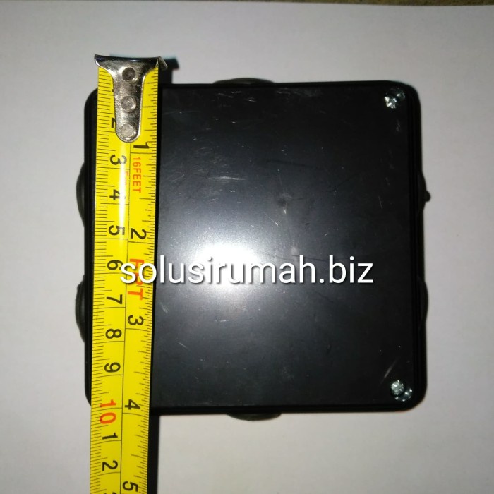 DURADUS PIPA LISTRIK HITAM PVC DURADOS KOTAK 105MM 6LB TERMINAL KABEL