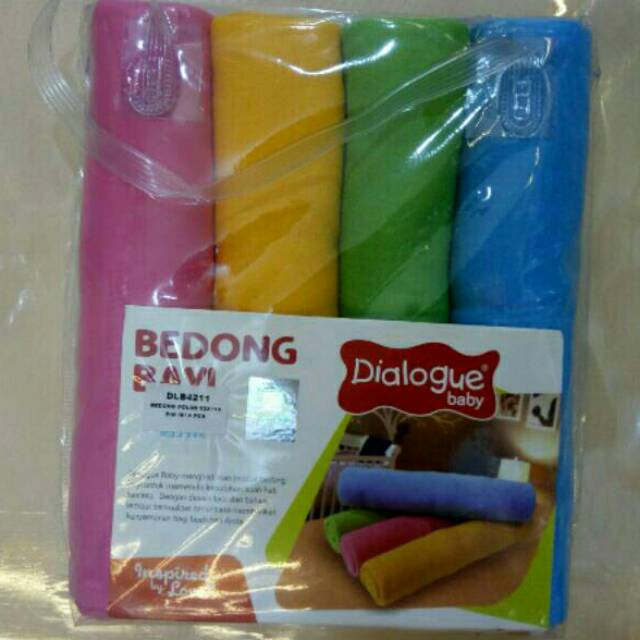 BEDONG BAYI KAIN KATUN PRINT POLOS RAINBOW DIALOGUE BABY DLB 4211 ADEM & LEMBUT