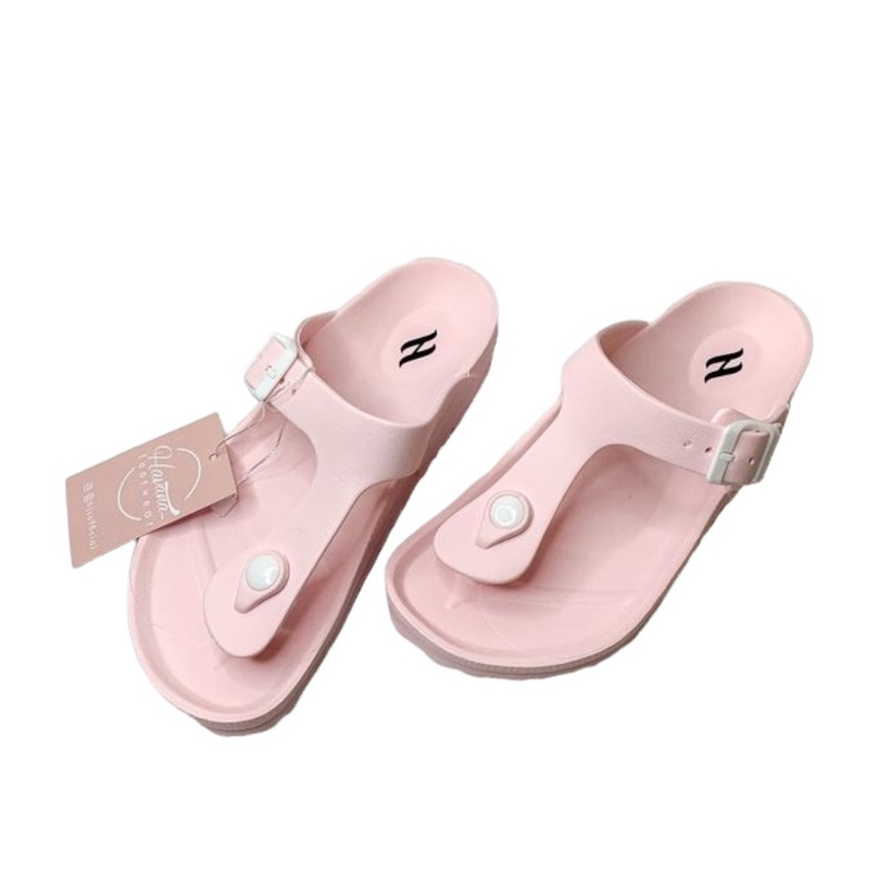 Sandal Wanita Jepit Hazana Strap Sendal Japit Cewek Casual Sendal Jepit Wanita Terbaru Sendal Cewek Kekinian