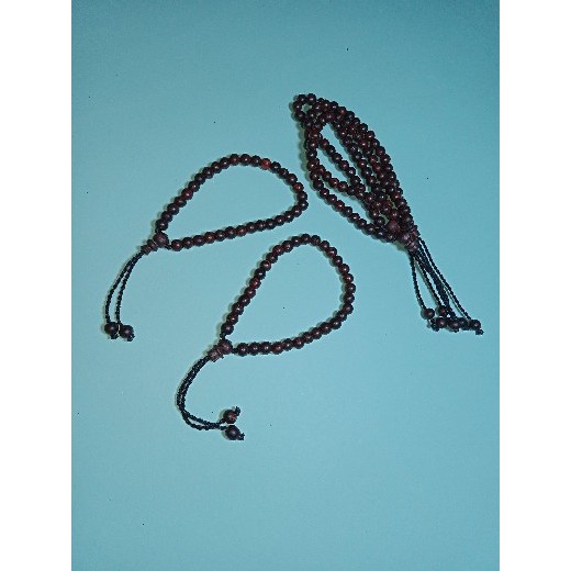 Kalung kayu galih asem 6 mm