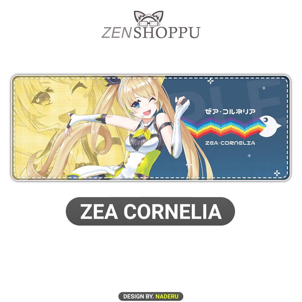 ZEA Cornelia Nijisanji ID Deskmat / Mousepad
