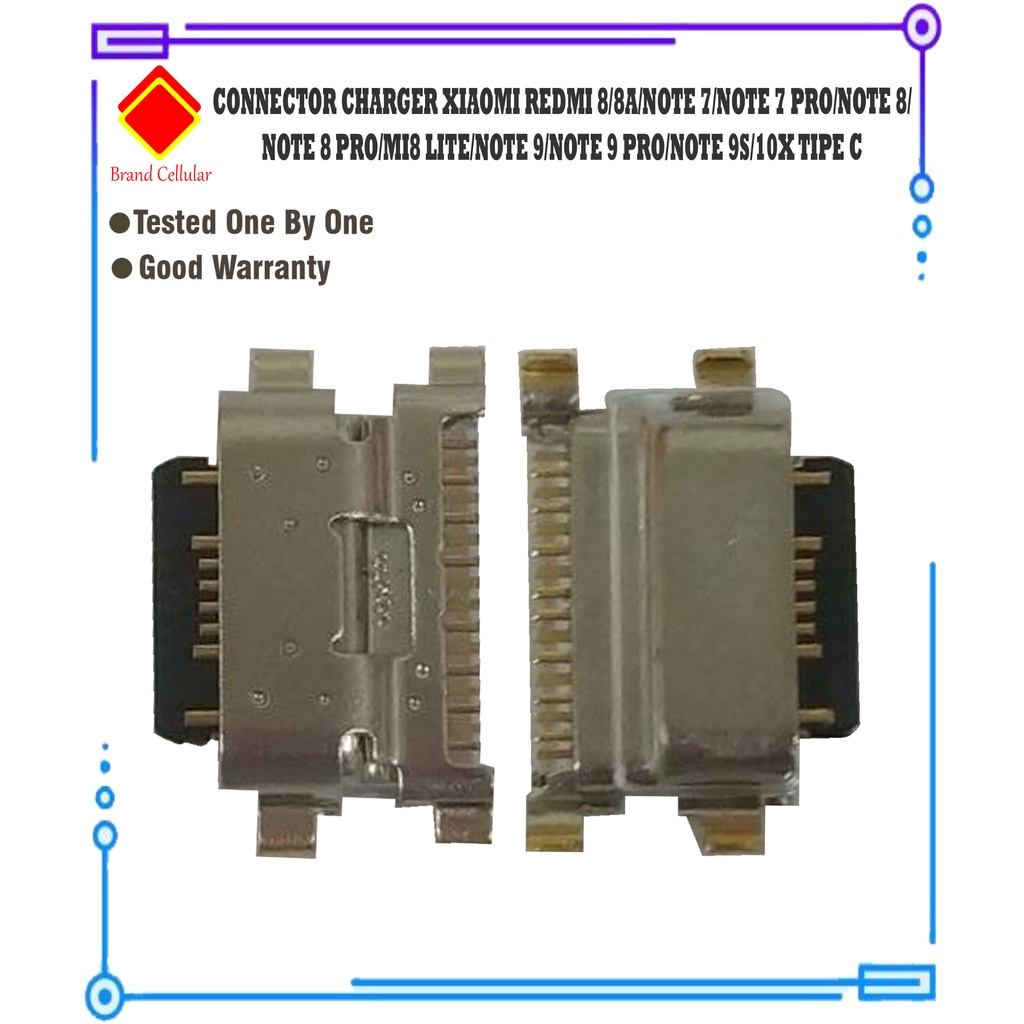 CONNECTOR CHARGER XIAOMI REDMI 8-8A-NOTE 7-NOTE 7 PRO-NOTE 8-NOTE 9 PRO-NOTE 9S-10X TIPE C
