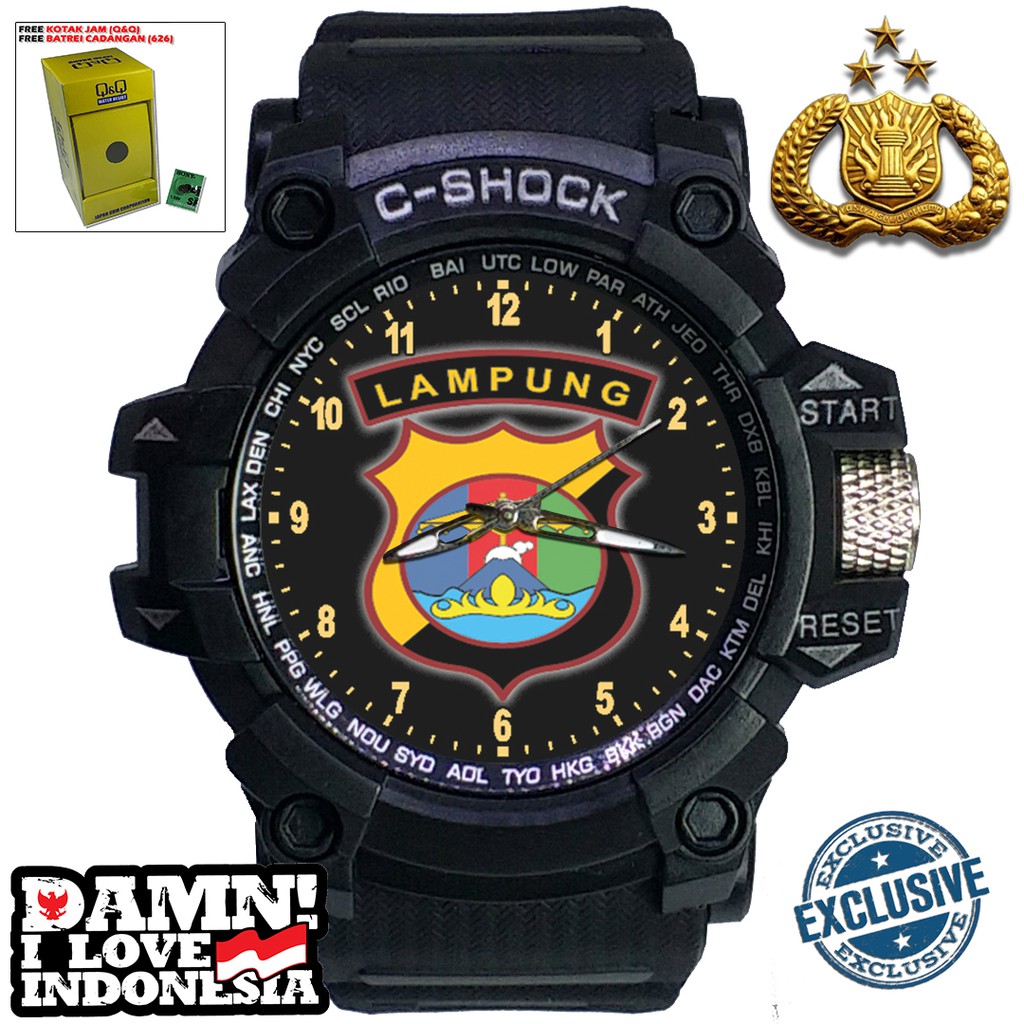 (EXCLUSIVE) JAM TANGAN POLDA LAMPUNG