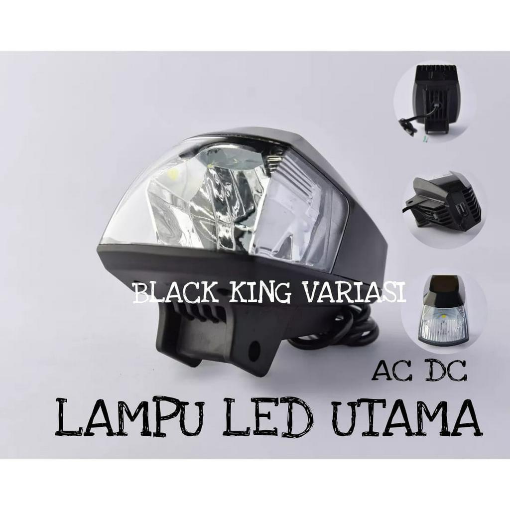 Rayton Lampu Tembak Led USB 40 Watt Lampu Utama Motor Lampu Sorot Led Lampu Motor RTD Usb Lampu Depan Led E03B