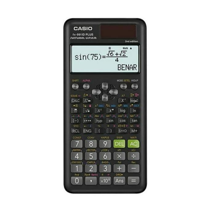 

CASIO FX-991ID PLUS - SCIENTIFIC KALKULATOR - CUCI GUDANG LHOOO