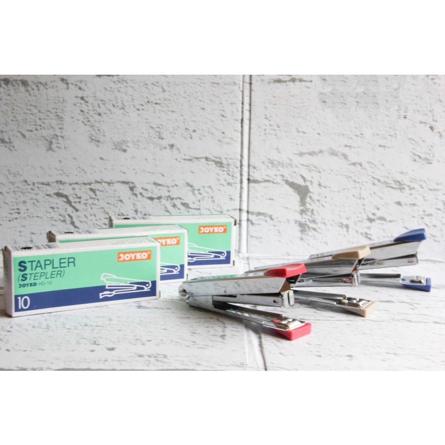 STAPLES STAPLER HD-10 JOYKO HEKTER HD10 HD 10 TEMBUS KARTON KUAT JEPRETAN STEPLES STEPLER MURAH