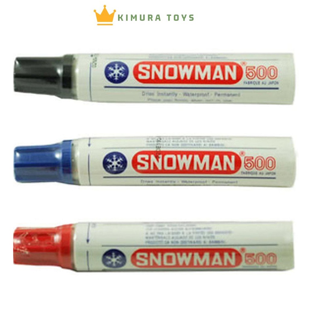 

Spidol Permanent Marker Snowman 500 Besar