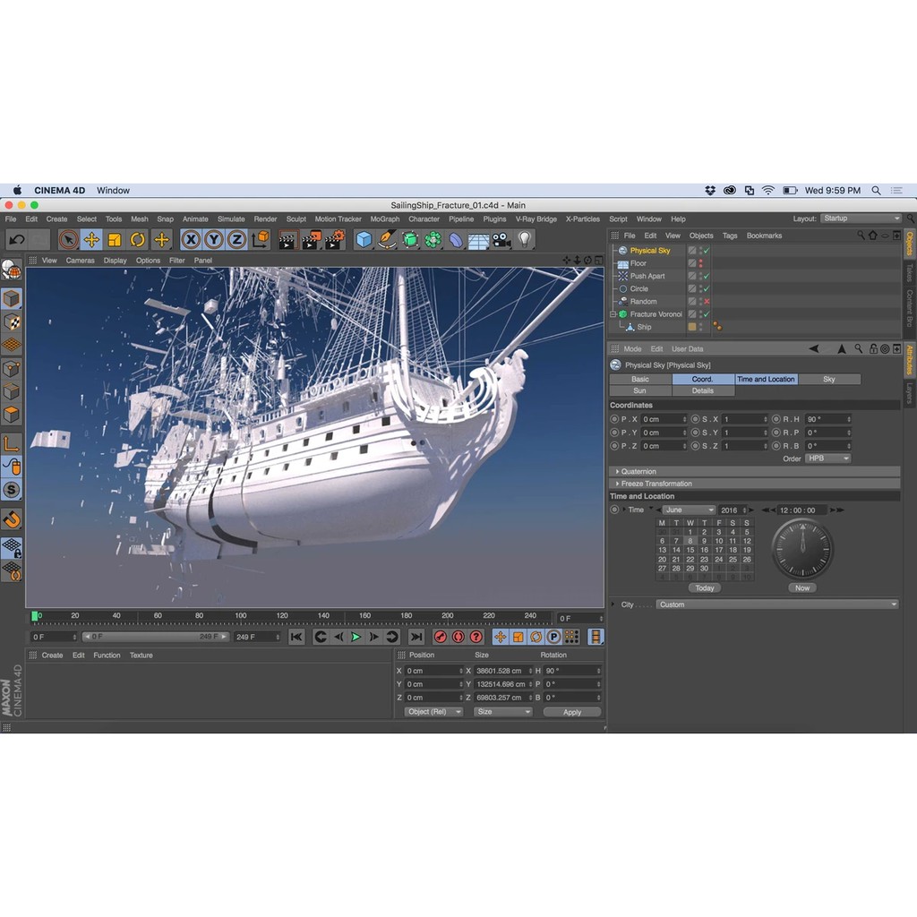 DVD | Maxon CINEMA 4D Studio Pro Full Version Software Editing Video Komponen Komputer Desain Grafis