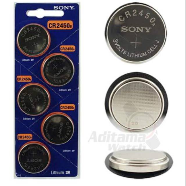 BATERAI BATRE 2450 SONY CR2450 ORIGINAL