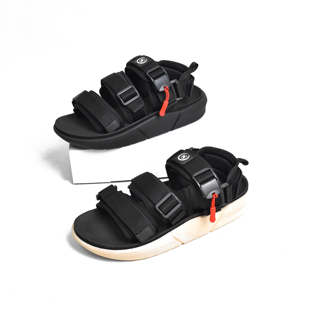 MINOS BLACK |ManNeedMe x Greata| Sandal Gunung Pria Outdoor Sendal Travelling PREMIUM ORIGINAL