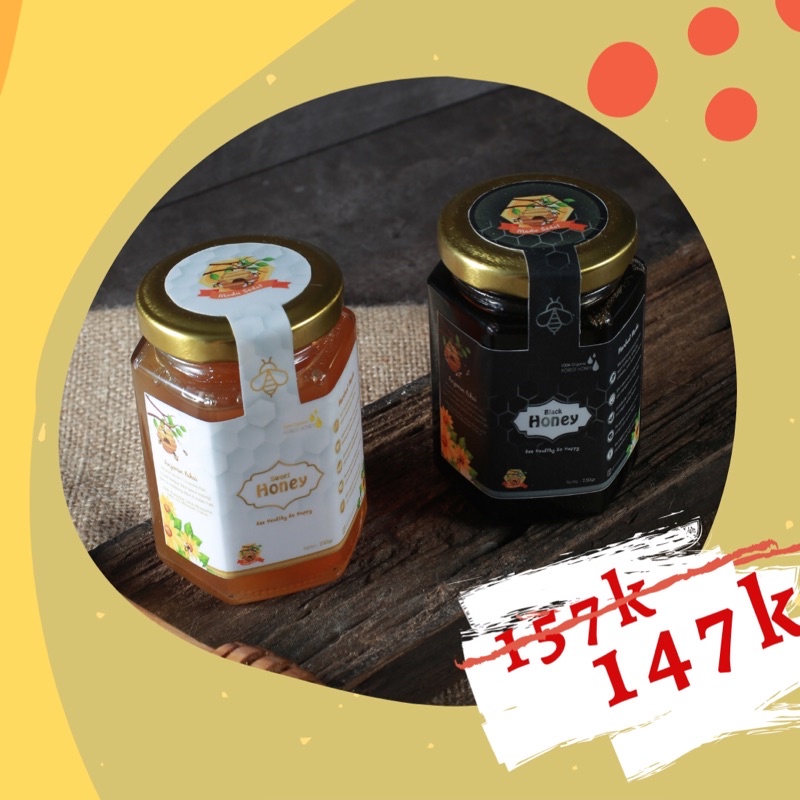 

[ NEW ] MADU HUTAN BUNDLING ASLI BADUY (manis + pait)