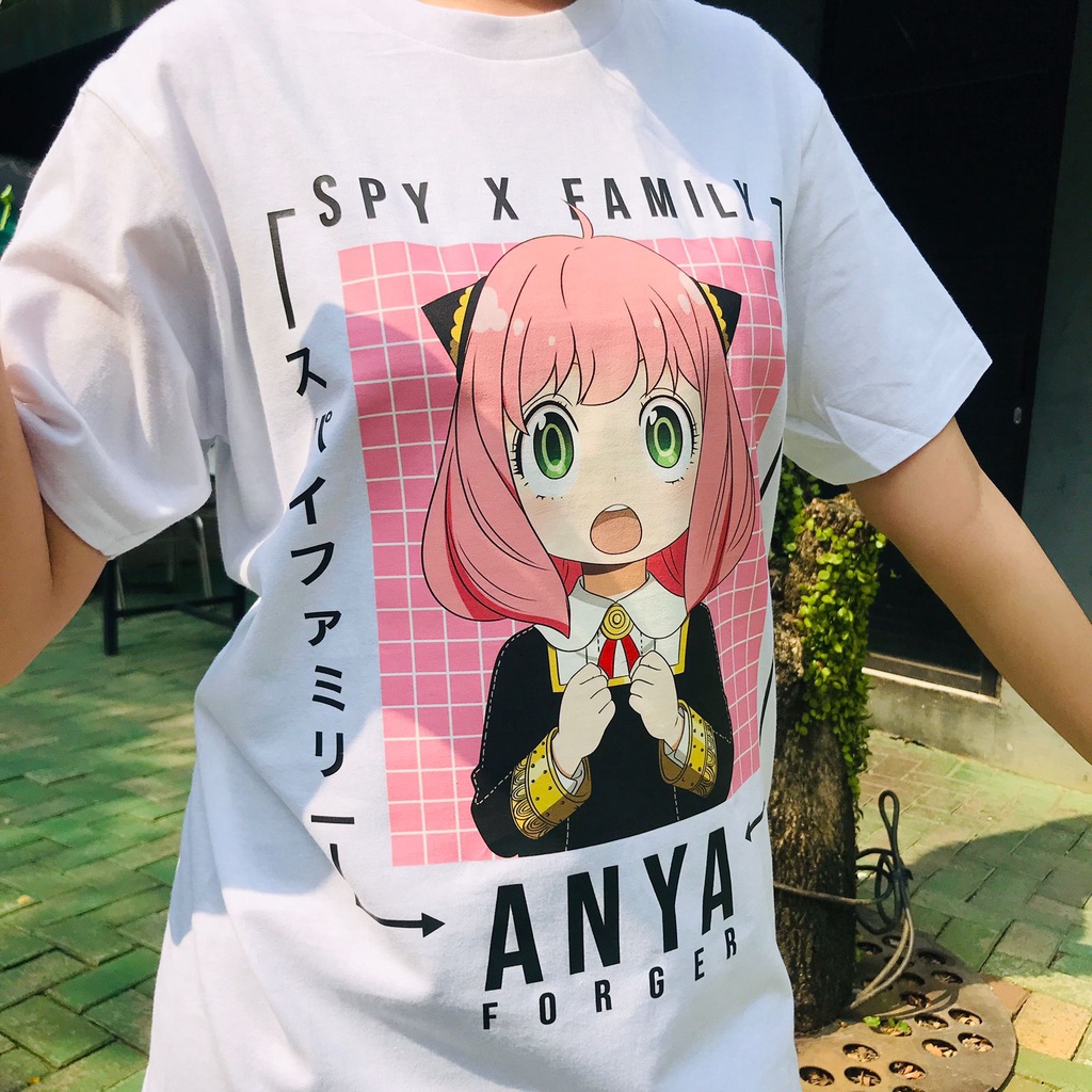 Tshirt Anya Streetwear Anime Manga SPY x Family Premium Unisex