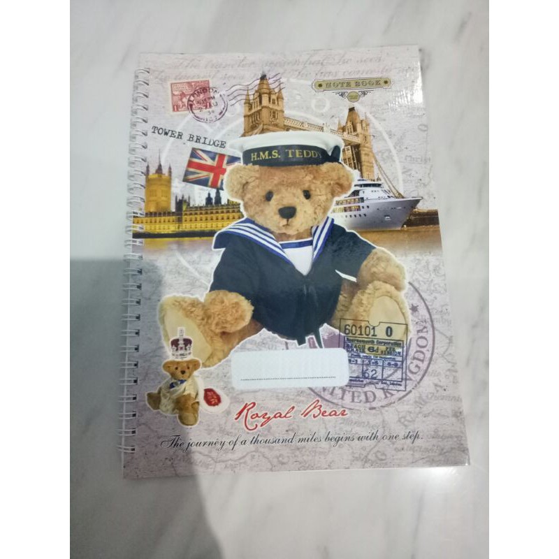 

buku tulis royal bear