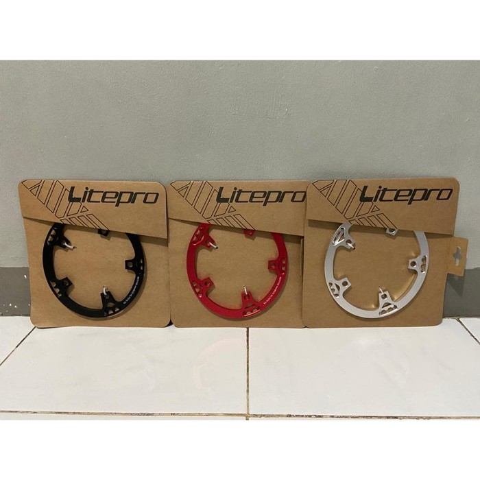 Chainring Litepro 46T oval BCD130