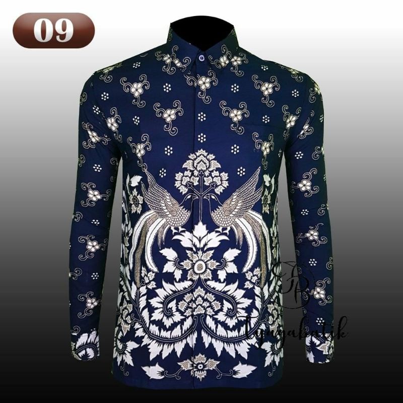 Kemeja Batik Slimfit Lapis Furing Premium 09 Tyaga Batik